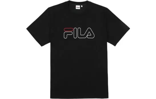 FILA ФИЛА Мужская футболка, Черный