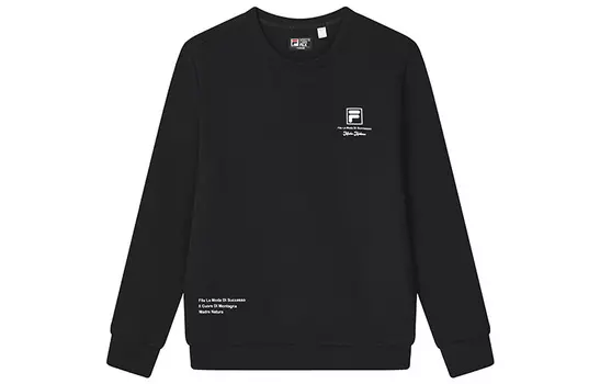 FILA ФИЛА Мужская толстовка, Черный
