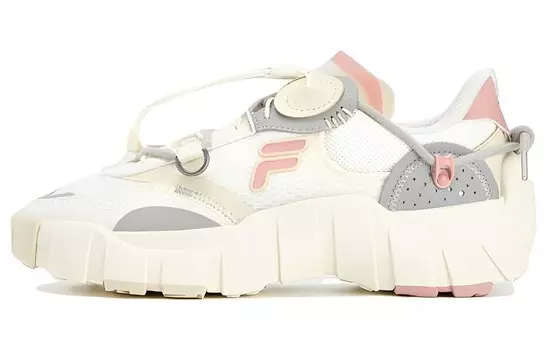 FILA FUSION BONE Lifestyle Shoes Women's Low-top White/powder
