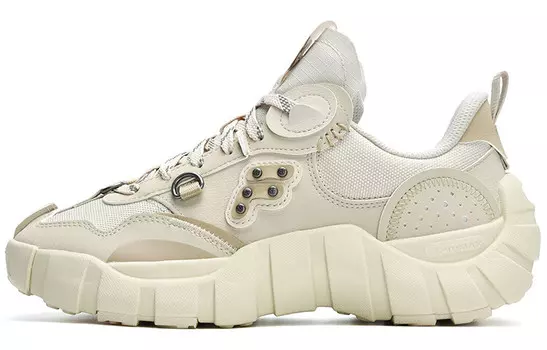 FILA FUSION BONE Lifestyle Shoes Women's Low-top Beige