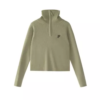 FILA FUSION Джемпер женский темно-коричневый хаки