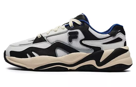 FILA FUSION Flash Lifestyle Shoes Men Low-top Rain Fog Grey/black