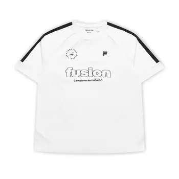FILA FUSION Футболка INLINE унисекс белые