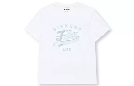 FILA FUSION Футболка с втачными рукавами женская стандартная белая