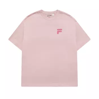 FILA FUSION Футболка серии FOB унисекс молодежная розовая