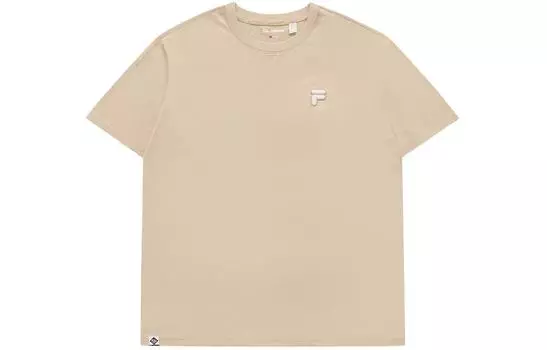 FILA FUSION Футболка серии FOB унисекс светло-грязевого цвета хаки
