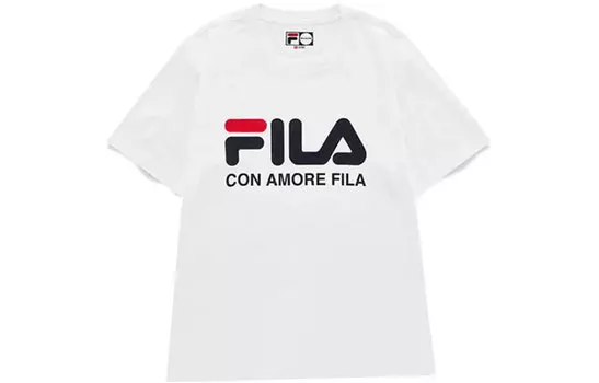 FILA FUSION Футболка унисекс белая