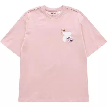 FILA FUSION Футболка унисекс молодежная розовая