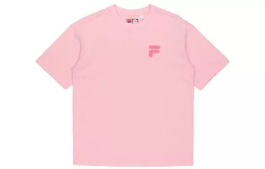 FILA FUSION Футболка унисекс молодежная розовая
