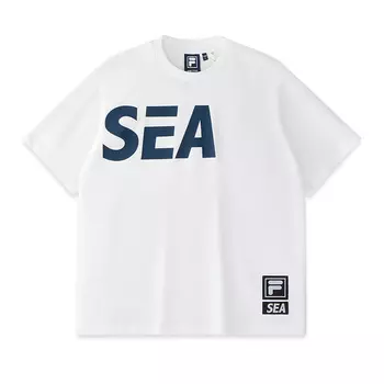 FILA FUSION Футболка унисекс стандартная белая