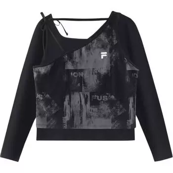 FILA FUSION Футболка X женская, цвет «угольно-черный»