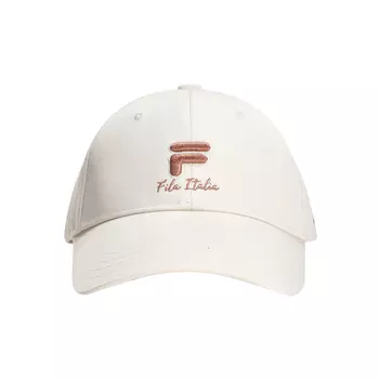 FILA FUSION Хлопковая бейсболка унисекс цвета слоновой кости