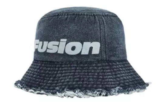 FILA FUSION Хлопковая панама унисекс, выбеленная, серые