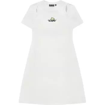 FILA FUSION Платье женское Cloud White с короткими рукавами