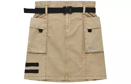 FILA FUSION Повседневная короткая юбка женская Timber Khaki