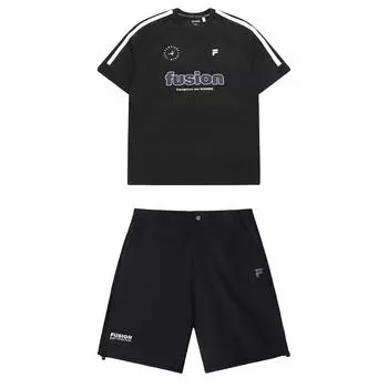 FILA FUSION Повседневная спортивная одежда унисекс, цвет «угольно-черный»