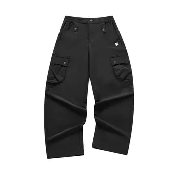 FILA FUSION Повседневные брюки женские цвета «угольно-черный»