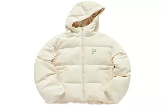 FILA FUSION Пуховик женский, чайно-белый
