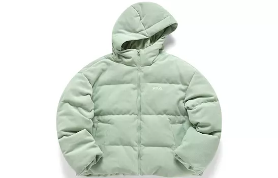 FILA FUSION Пуховик женский травяной зеленый