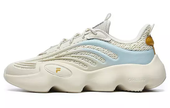 FILA FUSION Ray 3 Lifestyle Shoes Women's Low-top Light Grayish Yellow/ice Gray