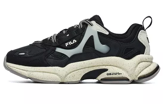 FILA FUSION RJV Lifestyle Shoes Women's Low-top Black/Gray/Beige/White