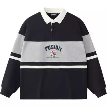 FILA FUSION Рубашка-поло унисекс, цвет «Глубокая синяя»