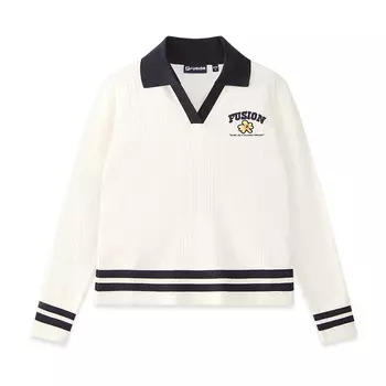 FILA FUSION Рубашка поло женская Cloud White