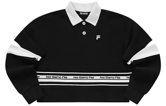 FILA FUSION Рубашка-поло женская Pitch Black