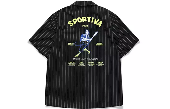 FILA FUSION Рубашка унисекс Pitch Black