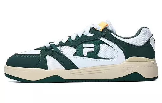 FILA FUSION Smash Lifestyle Shoes Men Low-top Green/white