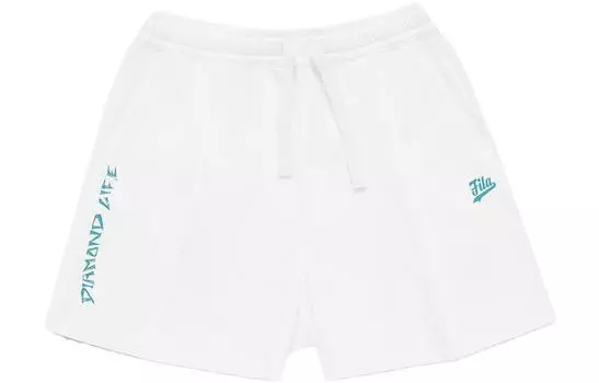 FILA FUSION Спортивные шорты серии BASEBALL, женские, стандартные, белые