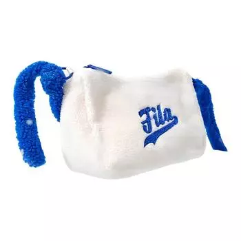 FILA FUSION Сумка через плечо из ткани, обычная женская, светло-бежевого и белого цвета