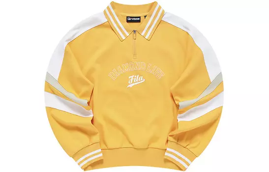 FILA FUSION Свитшот женские абрикосово-оранжевая