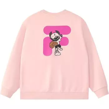 FILA FUSION Толстовка FUSION LIFE унисекс ягодно-розовая