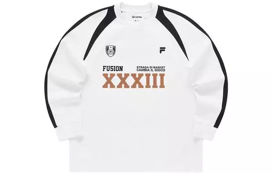 FILA FUSION Толстовка унисекс белая