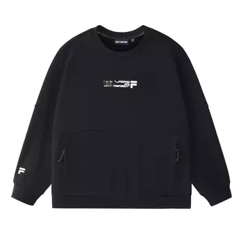 FILA FUSION Толстовка унисекс, цвет «угольно-черный»