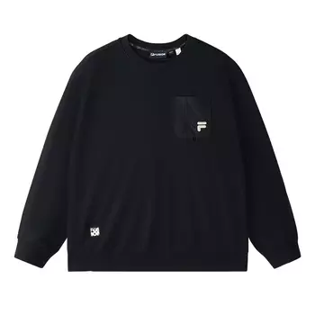 FILA FUSION Толстовка унисекс, цвет «угольно-черный»