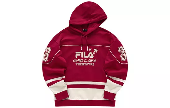 FILA FUSION Толстовка унисекс Китай Красный