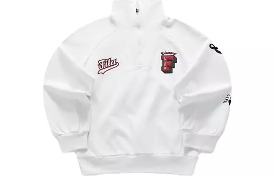 FILA FUSION Толстовка женская стандартная белая