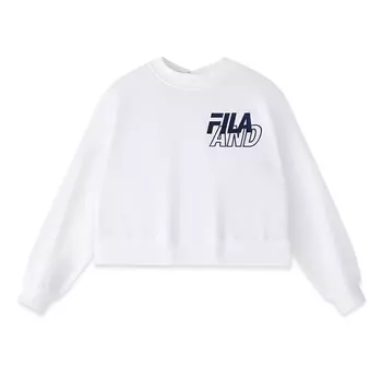 FILA FUSION Толстовка женская стандартная белая