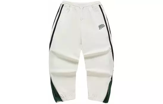 FILA FUSION Трикотажные спортивные брюки женские Cloud White