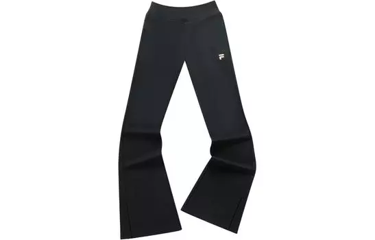 FILA FUSION Трикотажные спортивные брюки женские, цвет «угольно-черный»