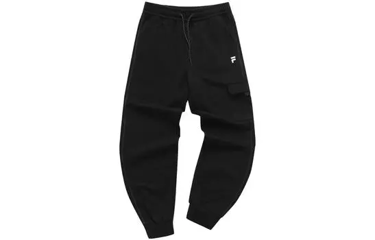 FILA FUSION Трикотажные спортивные брюки женские, цвет «угольно-черный»