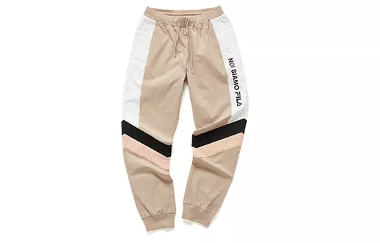 FILA FUSION Трикотажные спортивные брюки женские, розовые, хаки