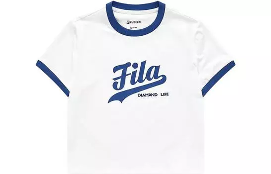 FILA FUSION Укороченный топ женский стандартный белый