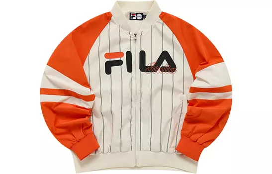 FILA FUSION Женская бейсбольная куртка с принтом зеленого лука