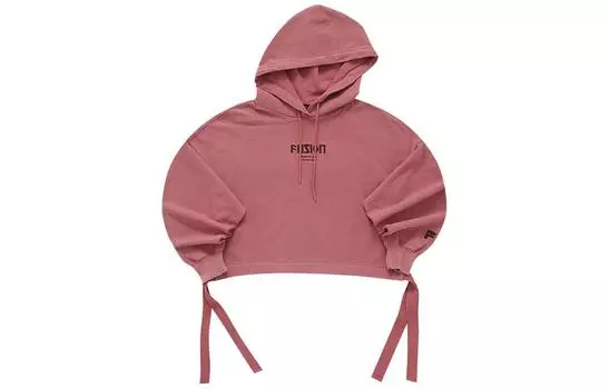 FILA FUSION Женская толстовка WORKWEAR, цвет «трава кораллово-красный»