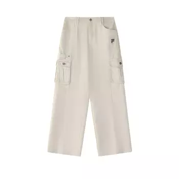 FILA FUSION Женские повседневные брюки цвета гиацинтовой фасоли серого цвета