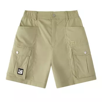 FILA FUSION Женские повседневные шорты цвета попугайного зеленого