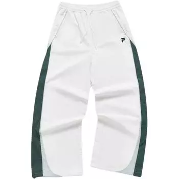 FILA FUSION Женские трикотажные спортивные штаны UNIFORM, стандартные, белые